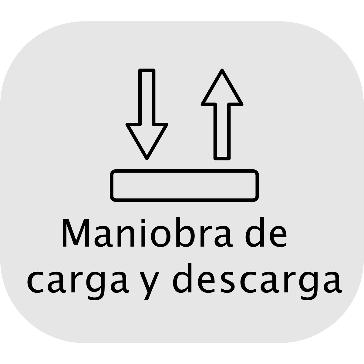 Icono Maniobra de carga y descarga TZ Logística