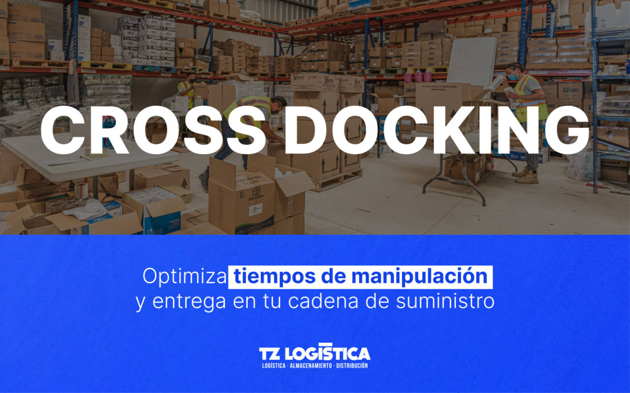 Manipulación Cross Dock de Materiales, distribución, transporte, transporte, gestión de inventarios